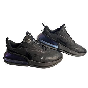 Nike Air Max Up Shoes Sneakers Womens Size 9.5 Black Iridescent Heel CK4124-001